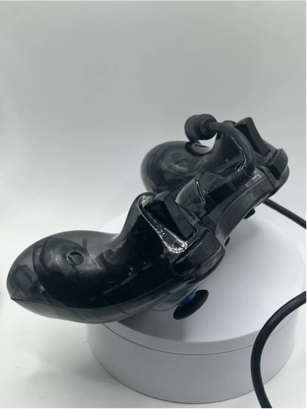 Play Gaming Wired Controller For XBOX 360 SMOKE CLEAR BLACK W/WIRE SEE ALL